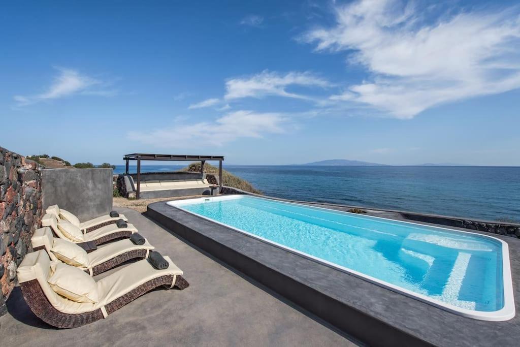 Ramni House: Private Villa With Pool By The Sea Οία Εξωτερικό φωτογραφία